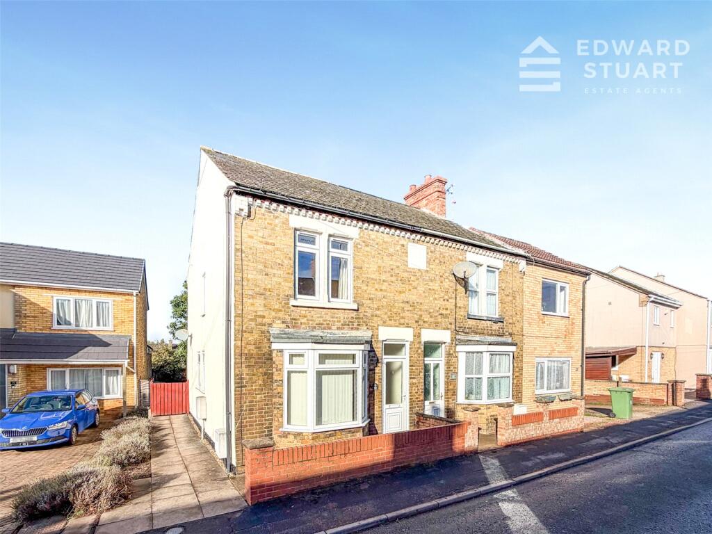 2-bed semi-detached on Ramsey Road, Whittlesey, Peterborough, Cambridgeshire, PE7, £170,000