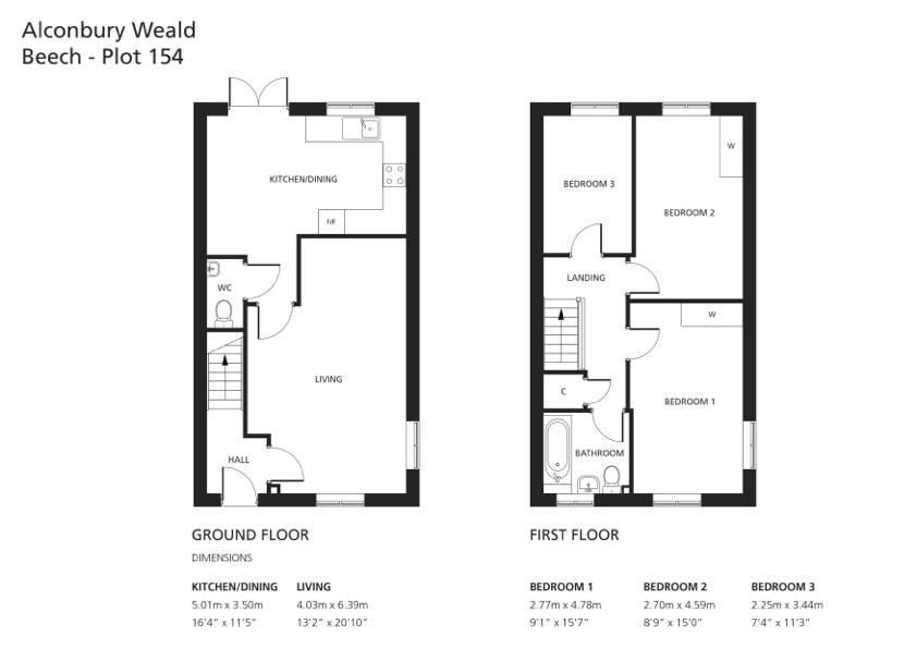 Plot 154, Windsor Road, Alconbury Weald, Huntingdon, Alconbury Weald, Cambridgeshire, PE28 4BL photo 2