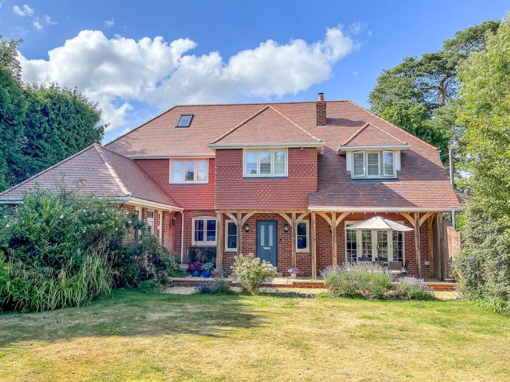 4-bed detached on Broadlands Road, Brockenhurst, SO42, £1,499,500