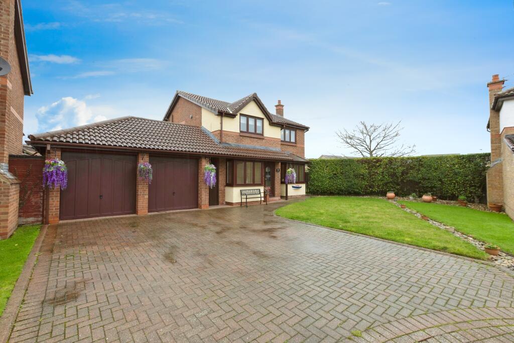 4-bed detached on Orpine Court, Ashington, NE63, £350,000
