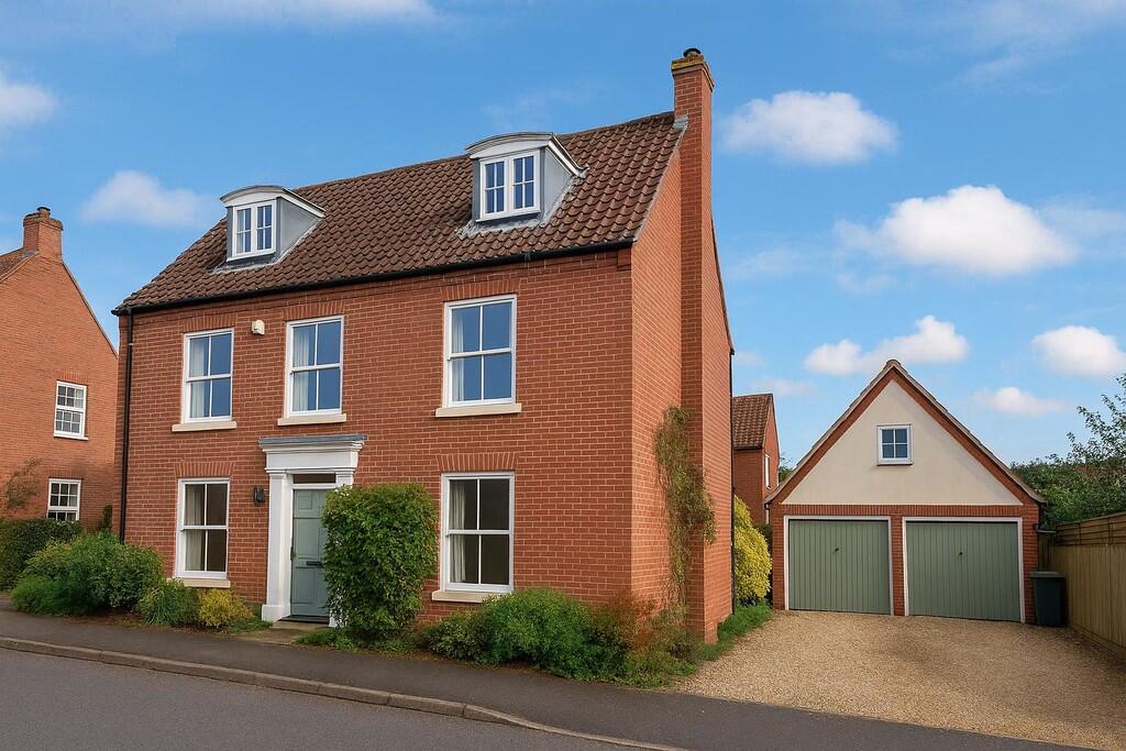 4-bed detached on Holt, £425,000