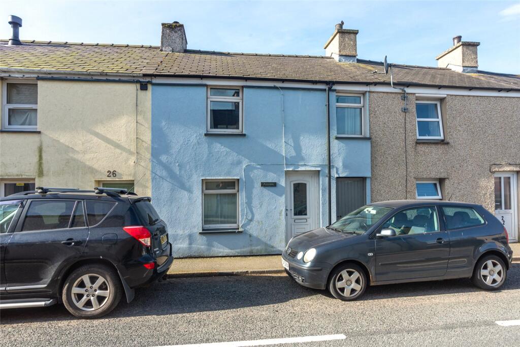 2-bed terraced on High Street, Deiniolen, Caernarfon, Gwynedd, LL55, £99,950