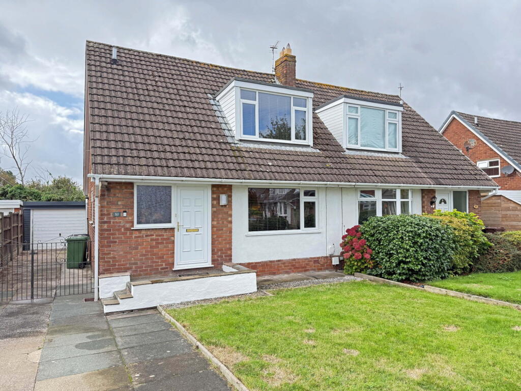 3-bed semi-detached on Harrogate Way, Crossens, Southport, PR9, £230,000