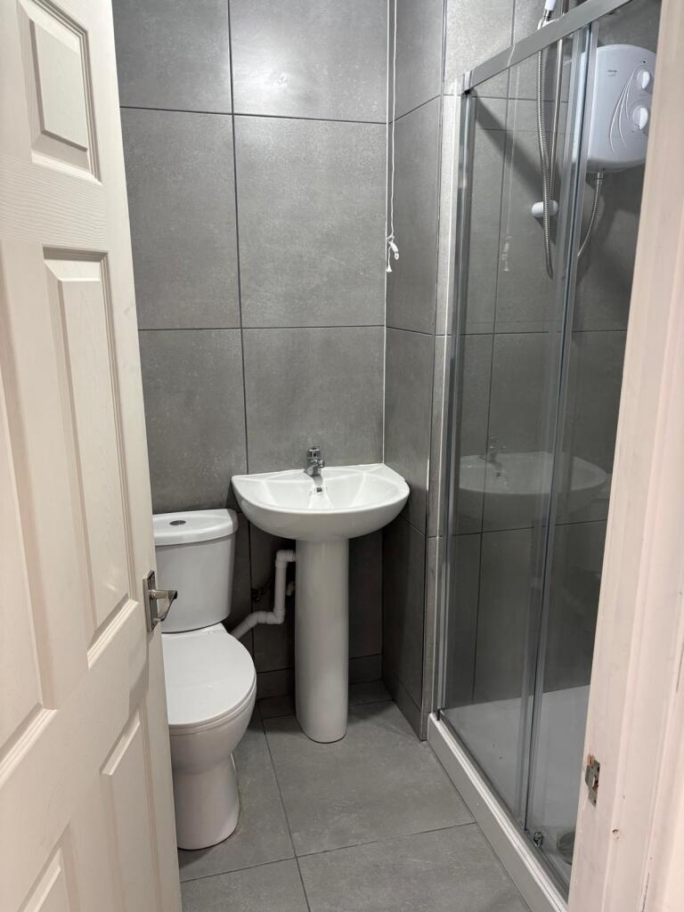 Shower room in flat