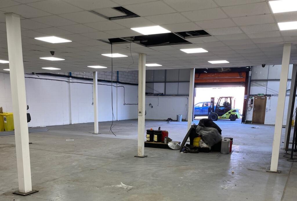 Main working space from mezzanine