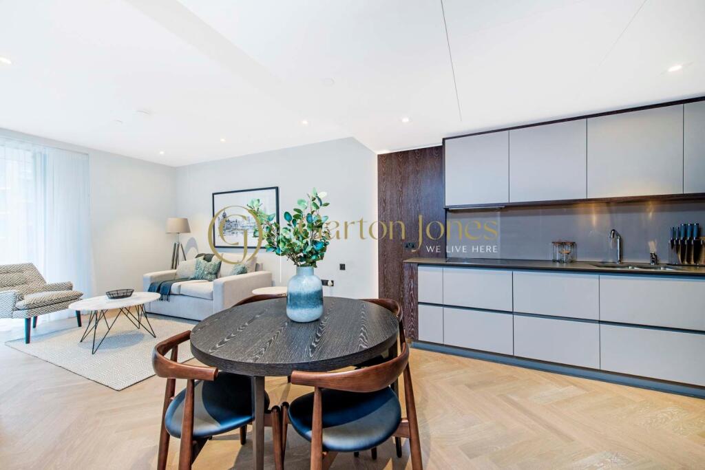 1-bed flat on Scott House, Battersea Power Station, 23 Circus Road West, SW11, £825,000