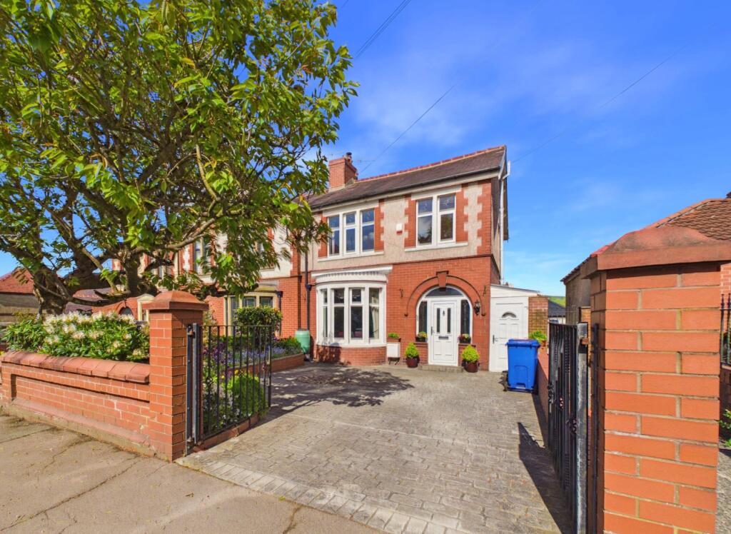 4-bed semi-detached on Manchester Road, Baxenden, Lancashire, BB5, £315,000