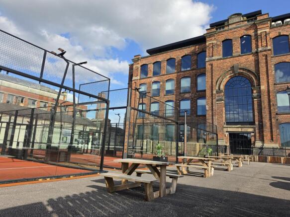 Padel Courts, Mill one, The Cotton Works
