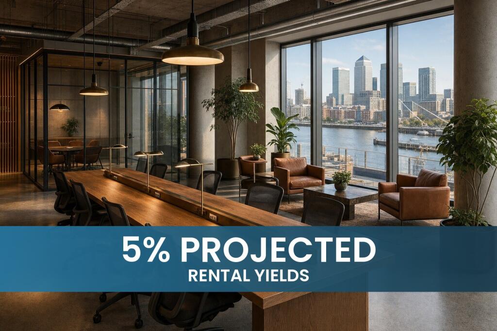 2-bed flat on 5% Projected Rental Yields | Stylish London Apartment, London Docklands – Premium 2 Bed, Long-Term Growth Opportunity, £240,000
