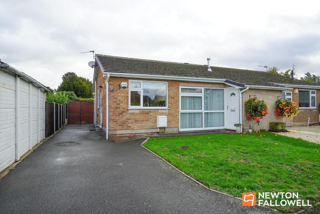 2-bed semi-detached on Wesley Close, Hathern, LE12, £225,000