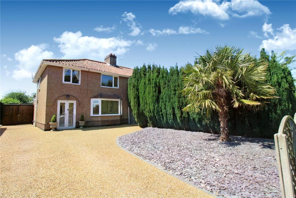 3-bed semi-detached on Holt Road, Hellesdon, Norwich, Norfolk, NR6, £350,000