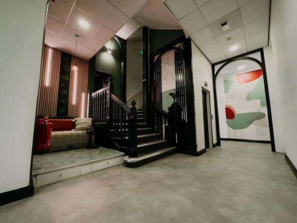 Reception area