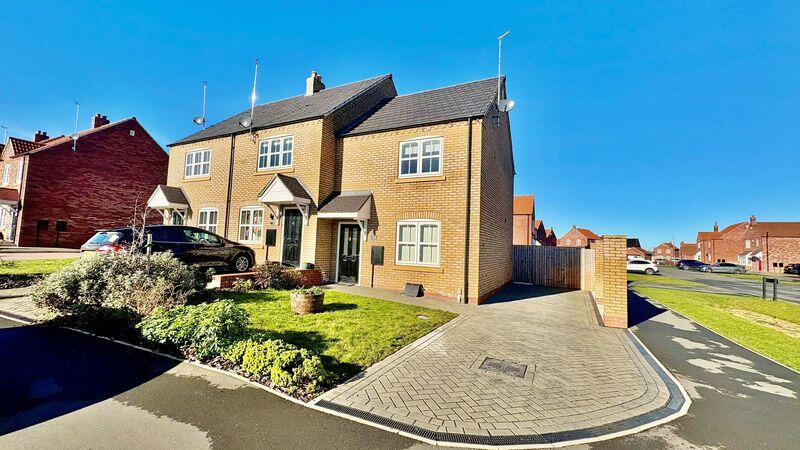 2-bed terraced on Harvey Park, Welton, Lincoln, £210,000