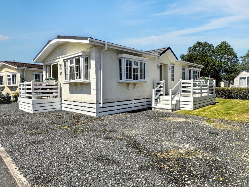 2-bed caravan on The Meadows, £80,000