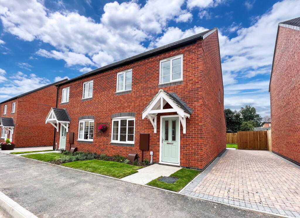 3-bed semi-detached on Plot 136 The Ashmead, Acresford Park, Handsacre, WS15, £305,000