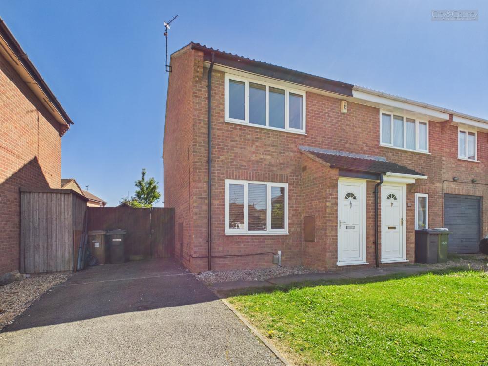 2-bed semi-detached on Squires Gate, Peterborough, £220,000