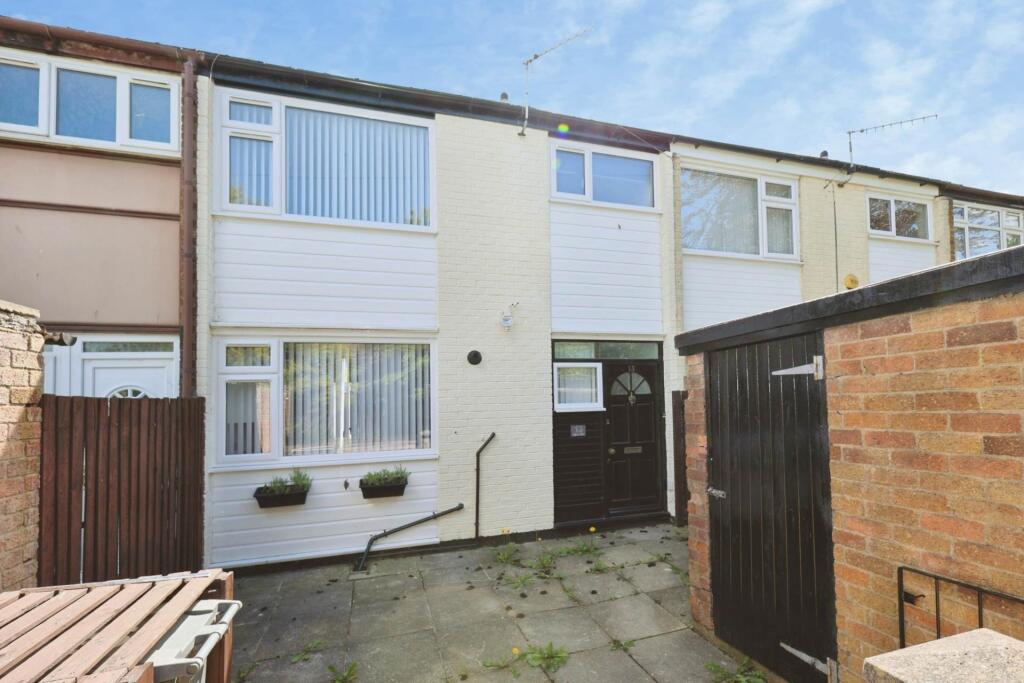 3-bed terraced on Edgemoor Close, Prenton, £150,000