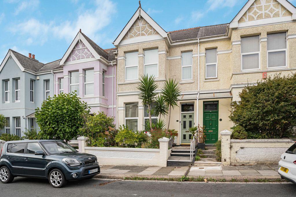 Main image of property: Chestnut Road, Peverell, Plymouth. Characterful 3-Bed Period gem with Spacious Living, Courtyard Garden & Garage.