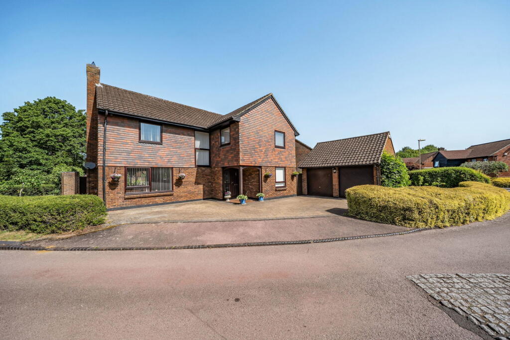 5-bed detached on Feld Way, Lychpit, £850,000