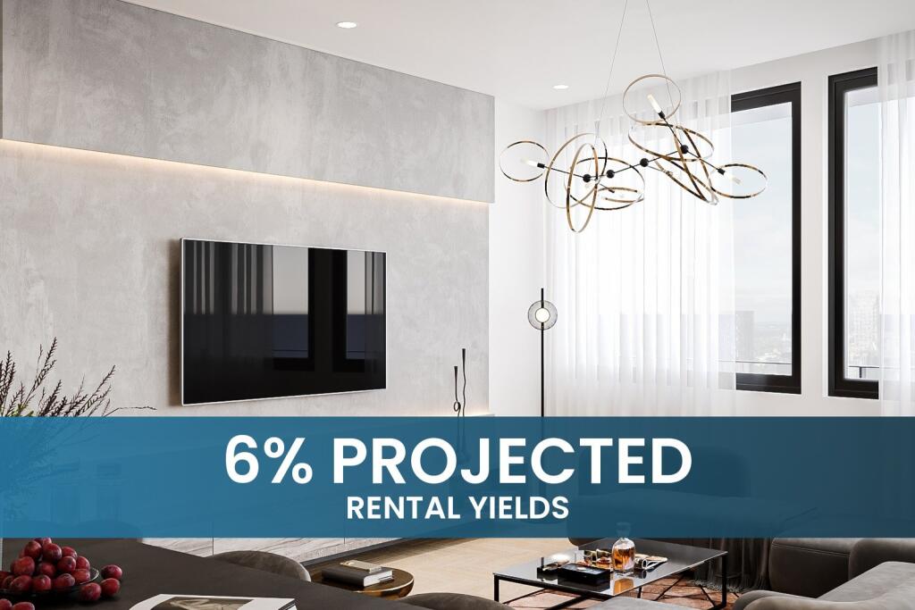 1-bed flat on 6% Projected Rental Yields | Fully Managed Manchester Apartment, Manchester – Sought-After Manhattan 1 Bed, £140,000
