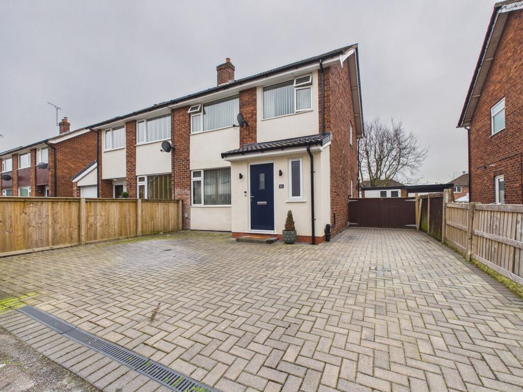 3-bed semi-detached on Oldfield Crescent, Chester, CH4, £310,000