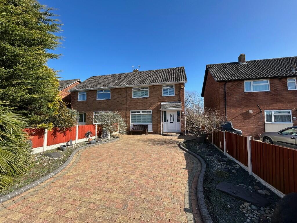 3-bed semi-detached on Rose Crescent, Southport, Merseyside, PR8, £245,000