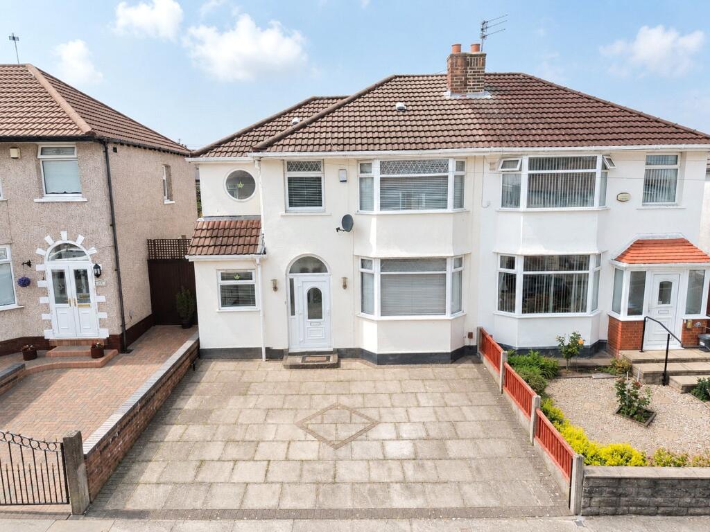3-bed semi-detached on Okehampton Road, Liverpool, Merseyside, L16, £375,000