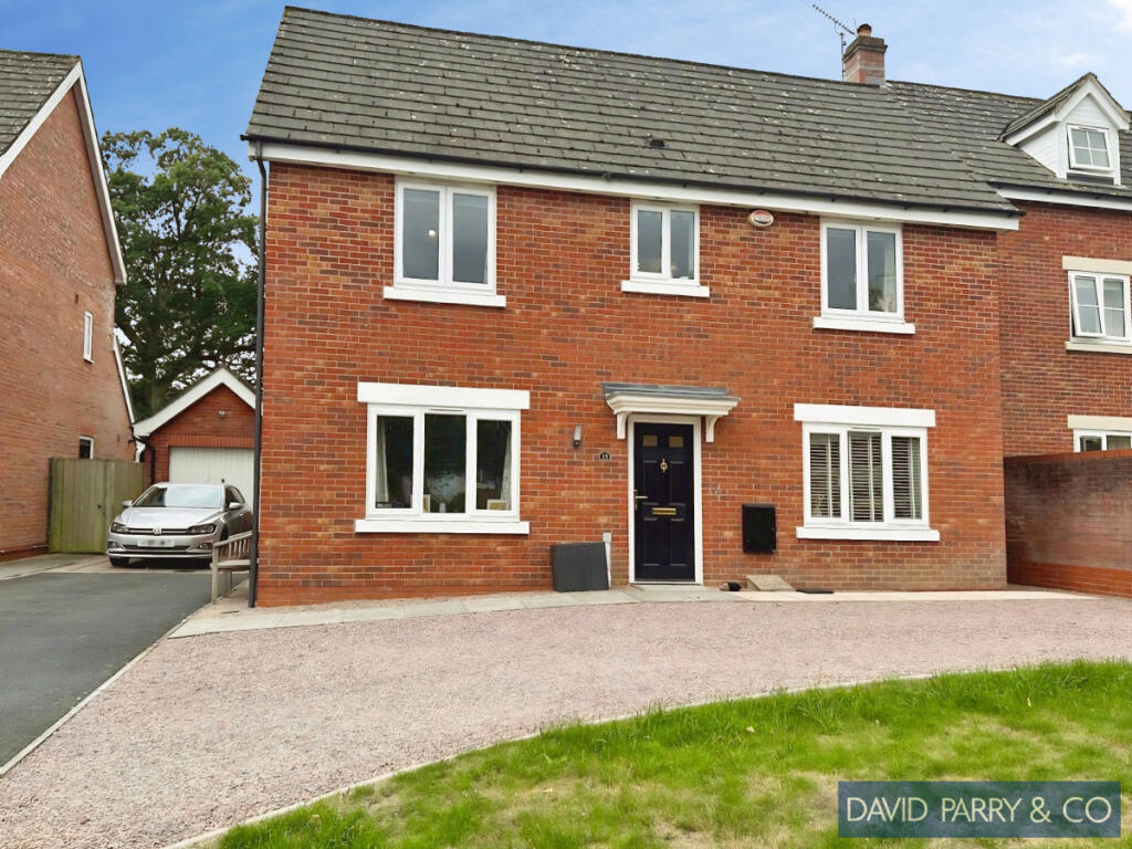 4-bed detached on Silia Meadow PRESTEIGNE LD8 2NY, £415,000