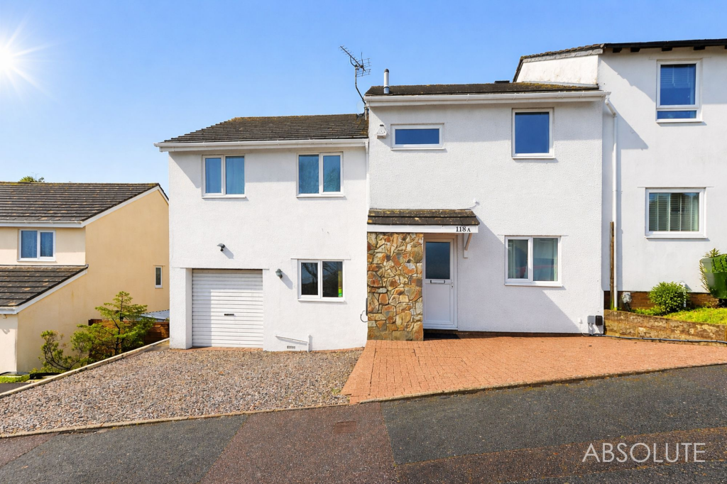 5-bed semi-detached on Exe Hill, Torquay, TQ2, £375,000