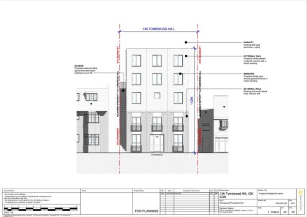 Proposed Rear Elevation