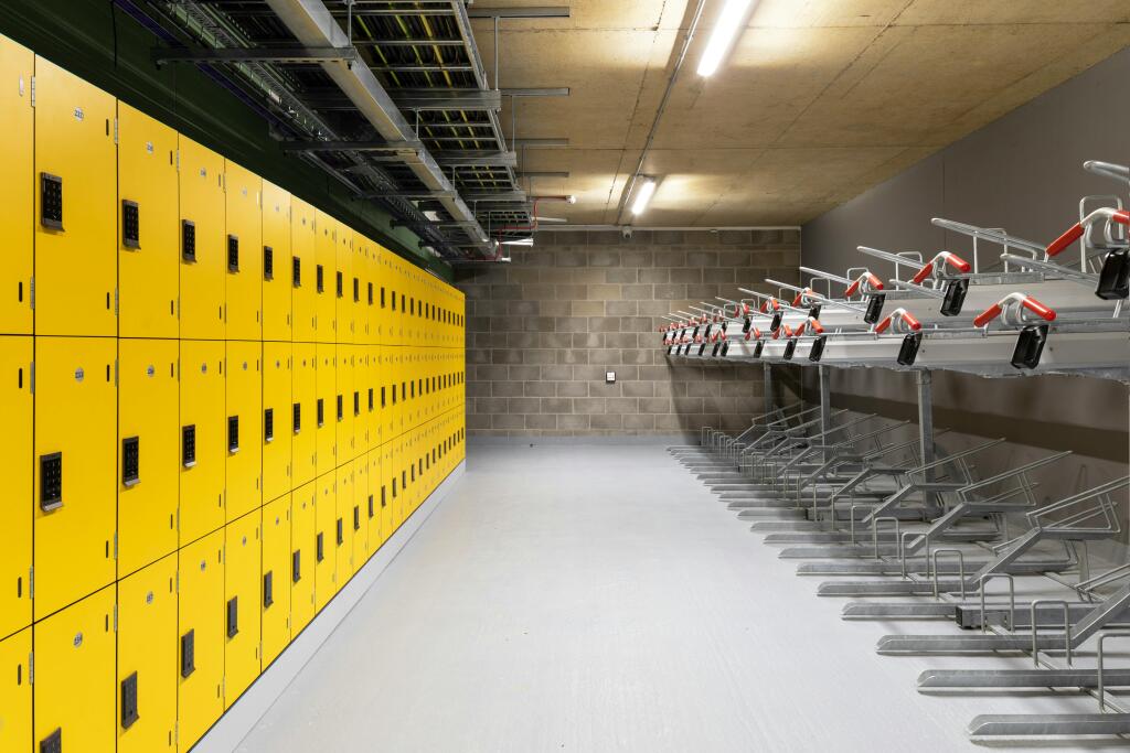 Bike Storage and Lockers