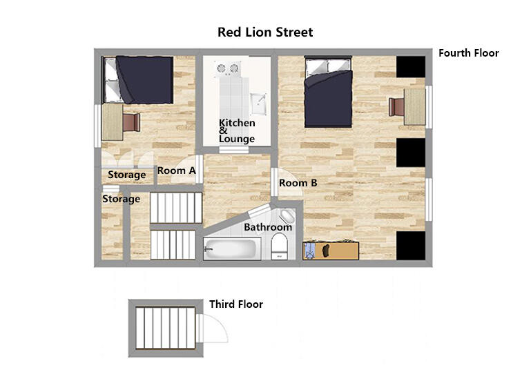 2 bedroom apartment for rent
