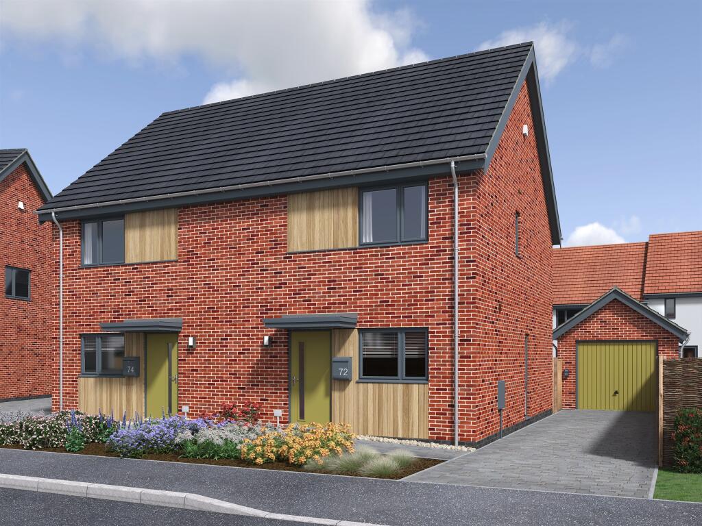 2-bed semi-detached on Taursham Park, Taverham, Norwich, £290,000