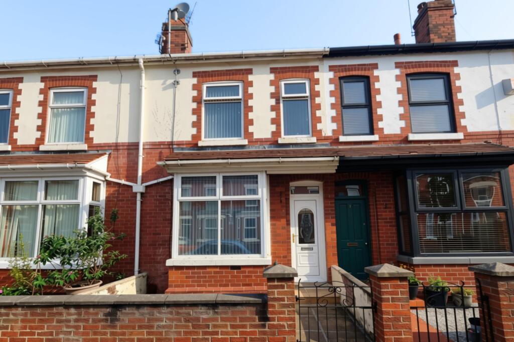 2-bed terraced on Haddon Street, Stretford, M32, £260,000