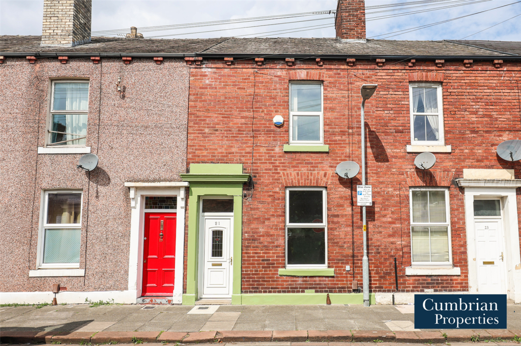 2-bed terraced on Close Street, Off London Road, Carlisle, £105,000