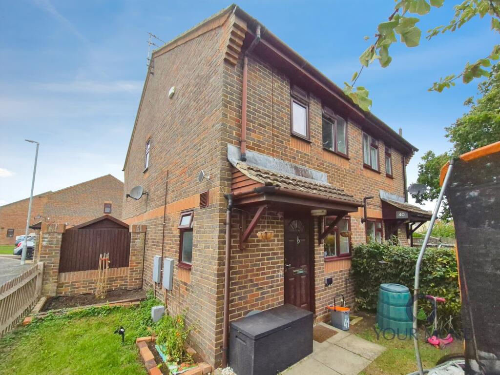 2-bed semi-detached on Ashley Gardens, Amberstone, Hailsham, East Sussex, BN27, £260,000