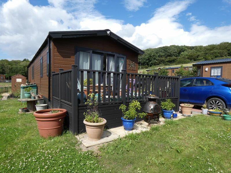 2-bed caravan on Swallow Lakes, Little London, Longhope, £130,000