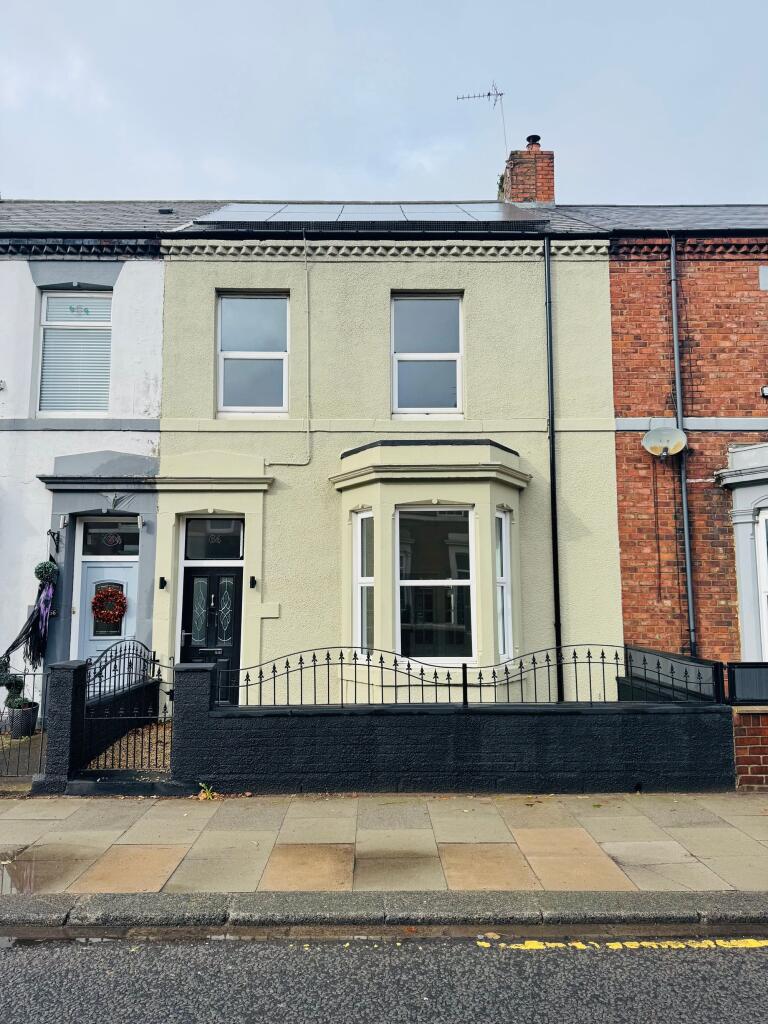 3-bed terraced on Victoria Road West, Hebburn, NE31, £210,000