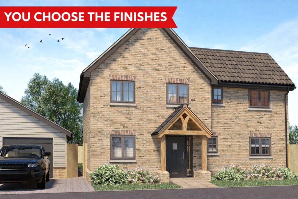3-bed detached on Old Coopers Yard, Aslacton, Norwich, Norfolk, NR15, £425,000