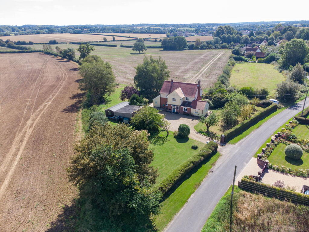 4-bed detached on St Johns, Edwardstone, £825,000
