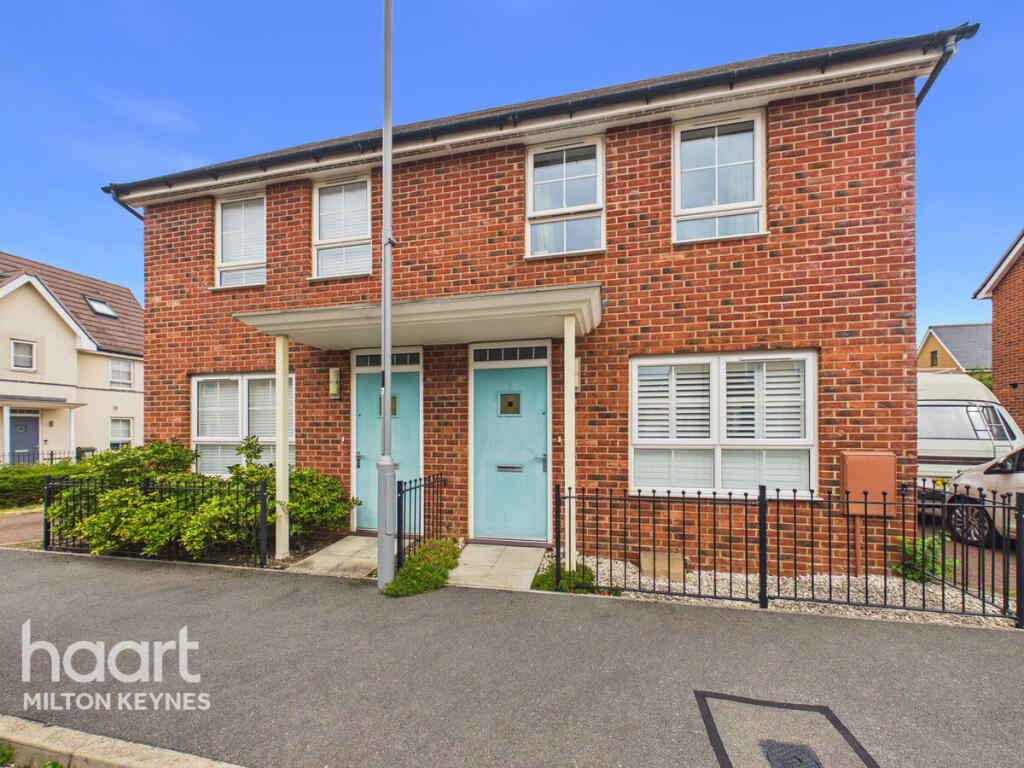 2-bed semi-detached on Union Castle Row, Brooklands, £290,000