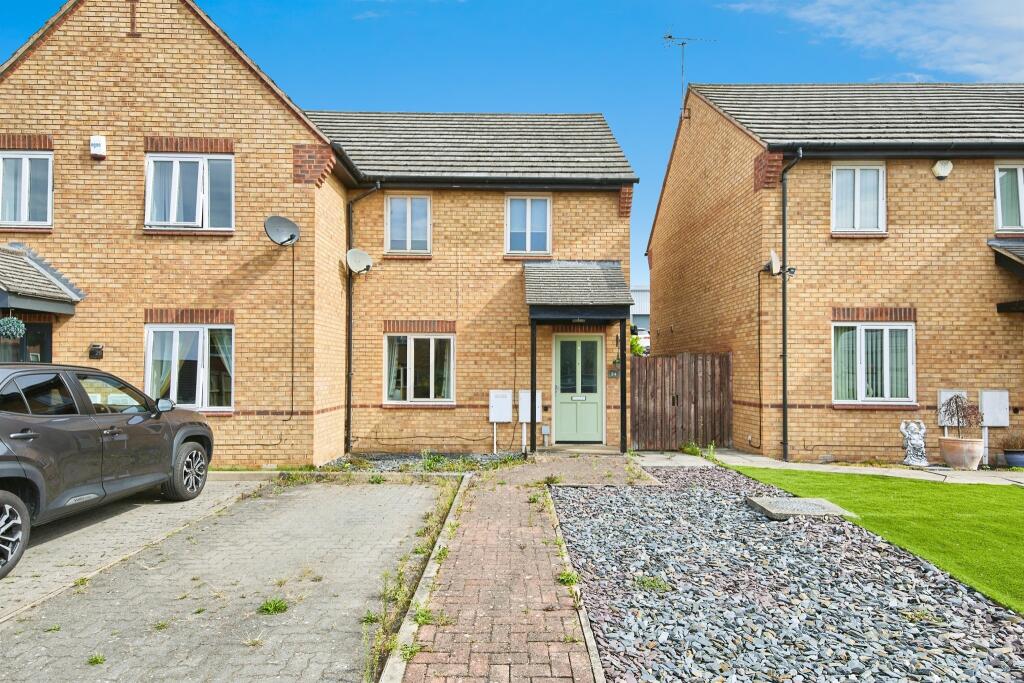 2-bed semi-detached on Rovings Drive, Spondon, Derby, £100,000