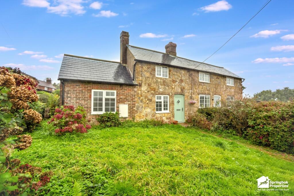 2-bed semi-detached on Ironlatch Cottages, Forest Lane, Punnett's Town, Heathfield, East Sussex, £350,000