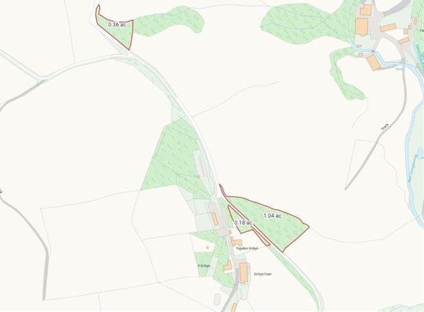 Main image of property: Land at Y Gribyn,