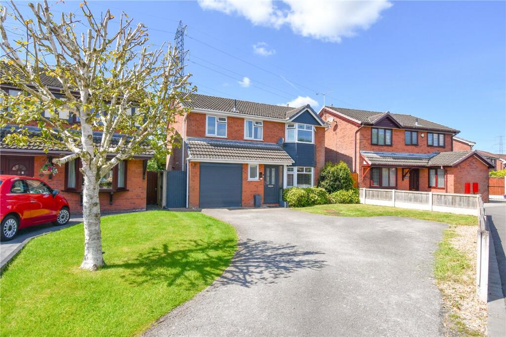 4-bed detached on Hereford Avenue, Great Sutton, Ellesmere Port, £425,000