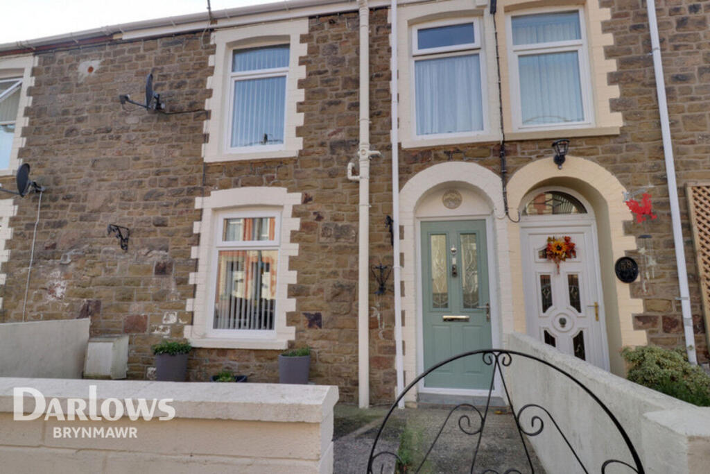 2-bed terraced on Penybont Road, Abertillery, £170,000
