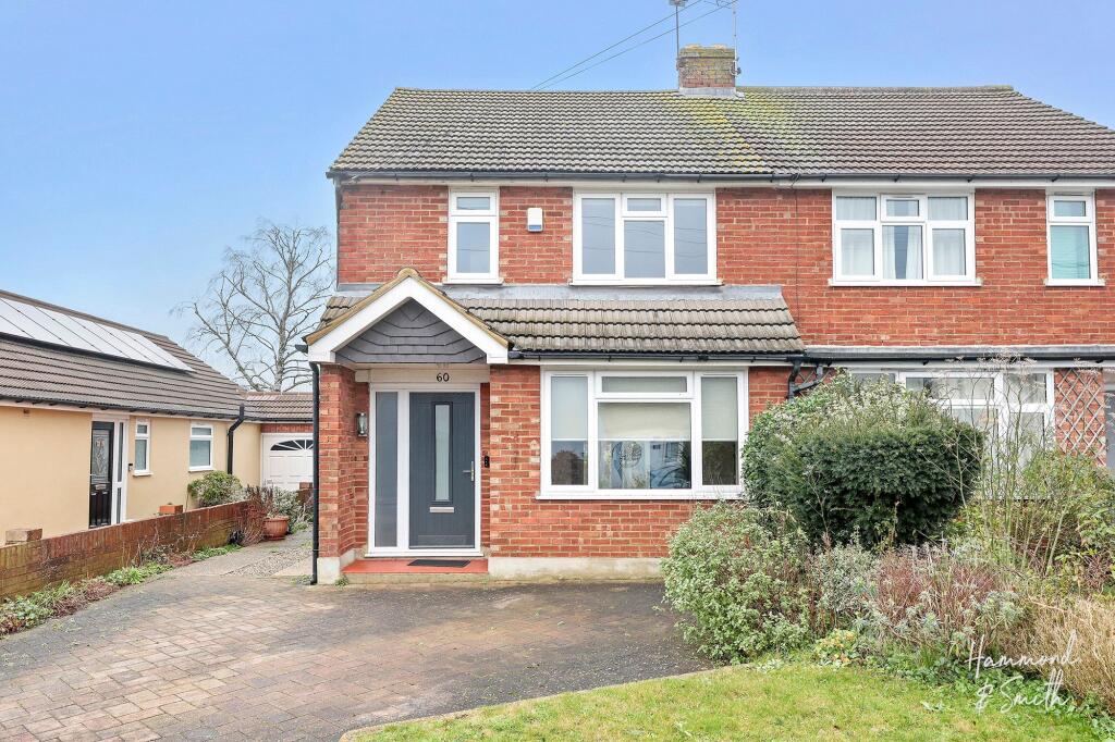 3-bed semi-detached on Lindsey Street, Epping, CM16, £600,000
