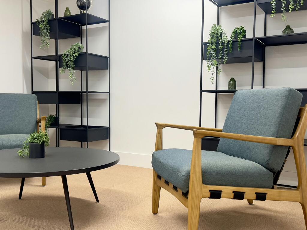 3031 Furnival Modern Seating Area With Stylish Shelves And Plants.jpg