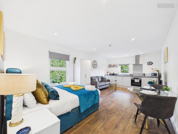 Flat 4 Kitchen/Living Room/Bedroom