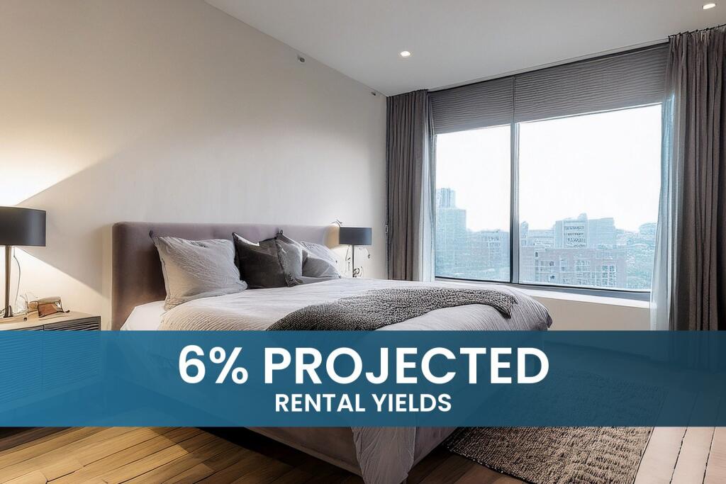 1-bed flat on 6% Projected Rental Yields | Fully Managed Urban Manchester Investment, Manchester – Sleek 1 Bed, Turnkey Investment, £174,950
